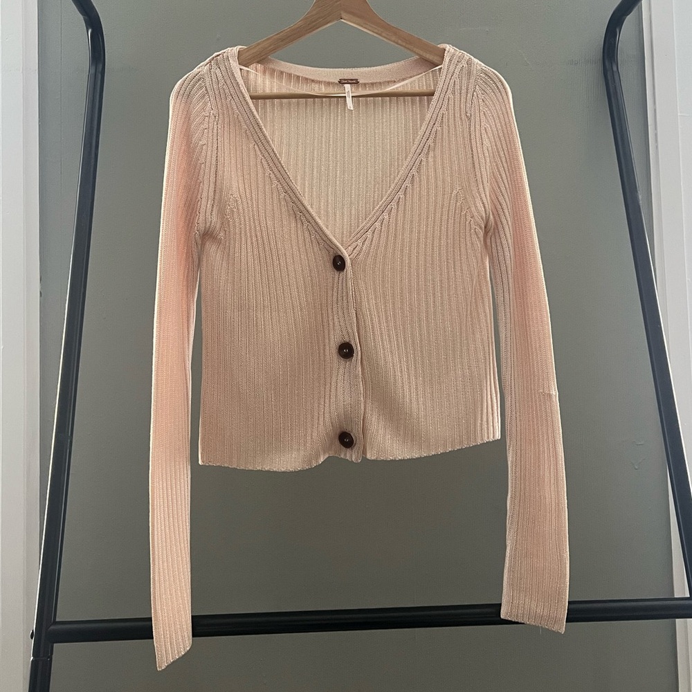 NWOT Free People Game On Cardi Cardigan